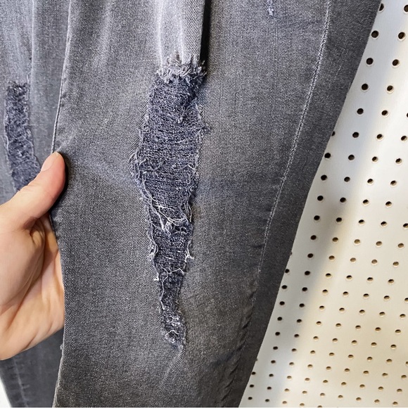 Good American | Good Waist Skinny Jeans, MM98-A GAGW42 Black 009 Sz. 20 - Picture 4 of 12